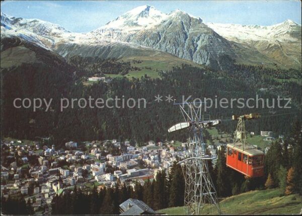 Seilbahn Brämabüel-Jakobshorn Schatzalp Schiahör