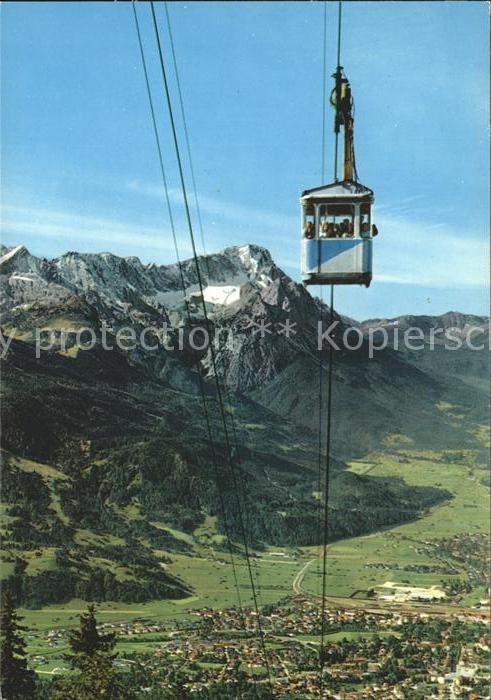 Seilbahn Wankbahn Garmisch-Partenkirchen Zugspit
