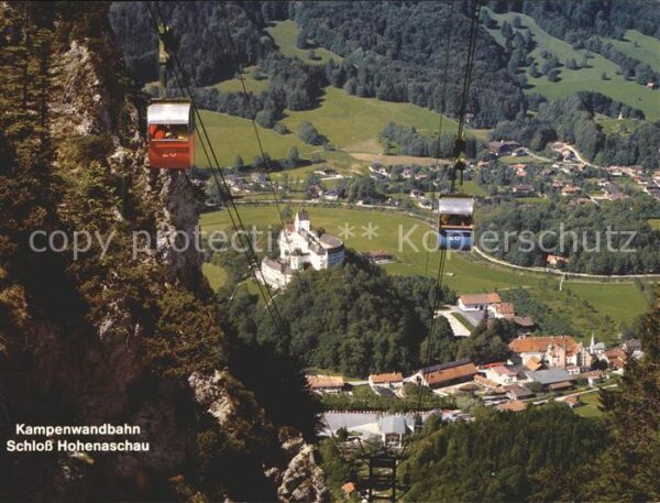 Seilbahn Kampenwand Schloss Hohenaschau