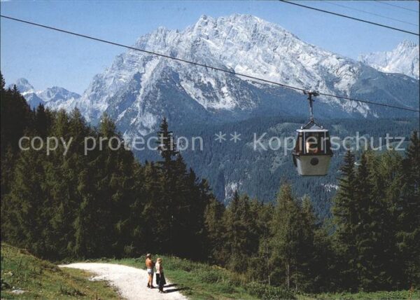Seilbahn Jenner Watzmann Hochkalter