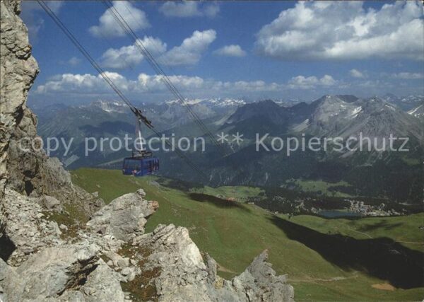 Seilbahn Weisshorn Arosa Graubünden