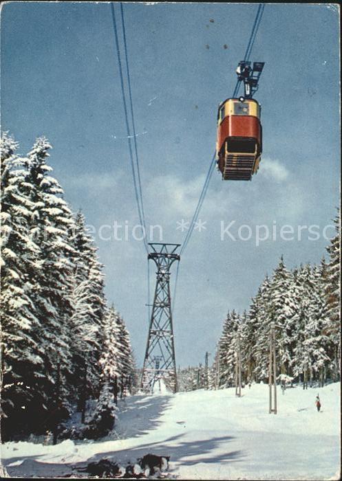 Seilbahn Krkonose Janske Lazne Ianovka na Cernou
