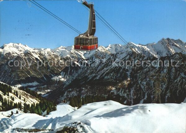 Seilbahn Fellhorn Oberstdorf Allgäu