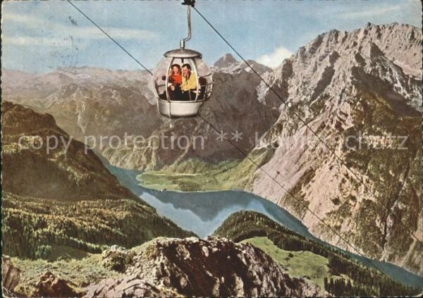 Seilbahn Jenner Watzmann Steinernes Meer Königss
