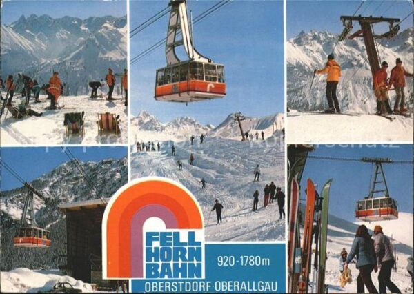 Seilbahn Fellhorn Oberstdorf-Oberallgäu Faisteno