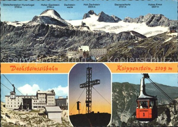 Seilbahn Dachstein Berghotel Krippenstein Hallst