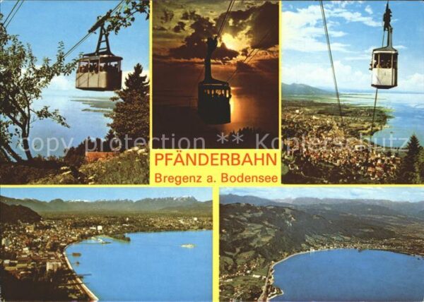 Seilbahn Pfänderbahn Bregenz am Bodensee