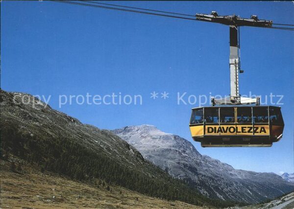 Seilbahn Diavolezza Oberengadin