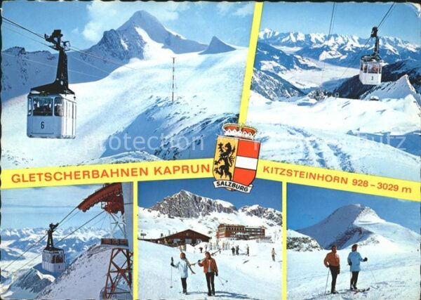Seilbahn Kaprun Kitzsteinhorn Steinernes Meer Bu