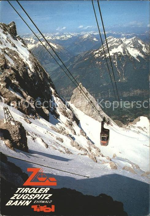 Seilbahn Tiroler Zugspitzbahn Ehrwald Almbahn Fa