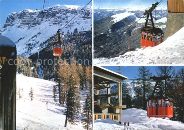 Seilbahn Seceda Val Gardena Dolomiti