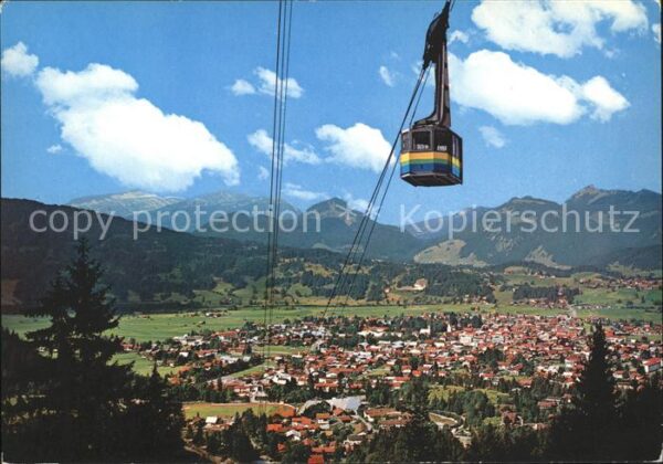 Seilbahn Nebelhorn Oberstdorf Allgäu Hoher Ifen