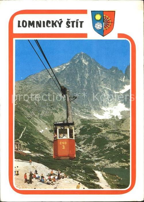 Seilbahn Lomnicky Stit Vysoke Tatry Hohe Tatra