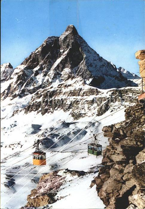 Seilbahn Monte Cervino Valle d_Aosta