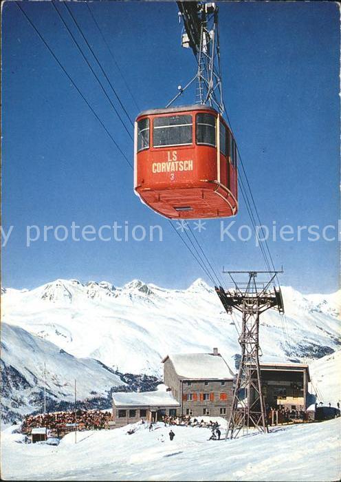 Seilbahn Corvatsch Oberengadin Mittelstation