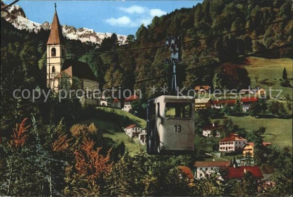 Seilbahn Salzbergbahn Dürrnberg Hallein