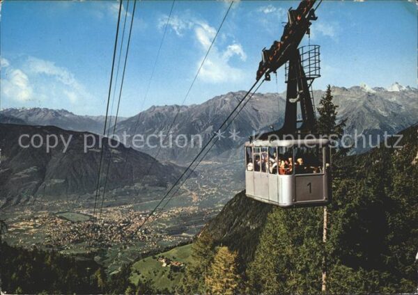 Seilbahn Ifinger Meran Texelgruppe Merano Funivi