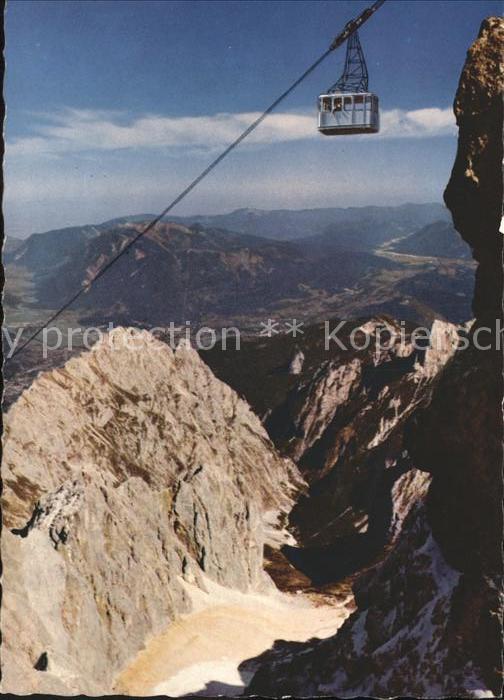 Seilbahn Bayerische Zugspitzbahn Waxenstein Höll