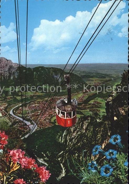 Seilbahn Predigtstuhlbahn Bad Reichenhall Hochst