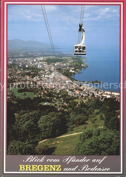 Seilbahn Pfänderbahn Bregenz am Bodensee Vorarlb