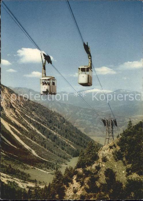 Seilbahn Nebelhornbahn Oberstdorf