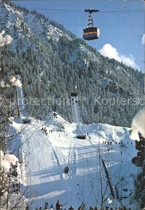 Seilbahn Schattenberg Skisprunganlage Oberstdorf