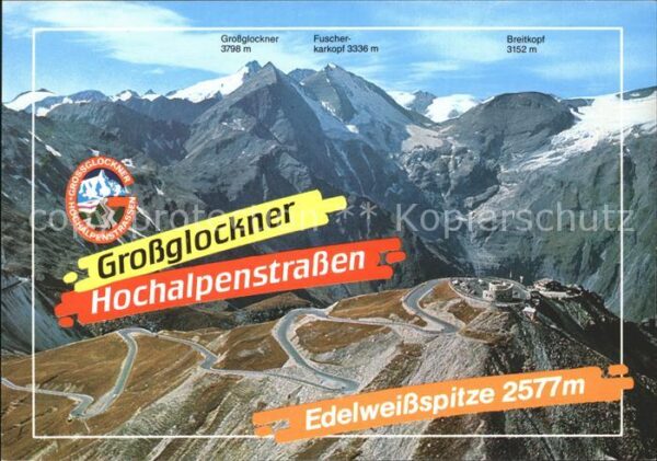 Grossglockner Hochalpenstrasse Edelweissspitze Fliege