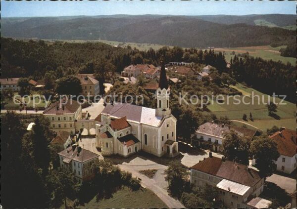 Maria Schmolln Wallfahrtskirche Fliegeraufnahme
