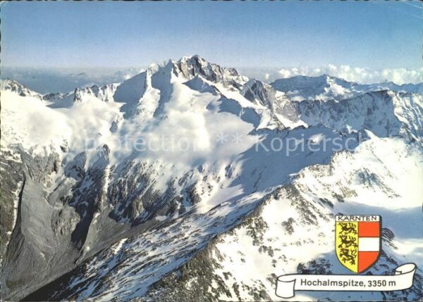 Hochalmspitze Gmunder Hütte Maltatal Fliegeraufnahme