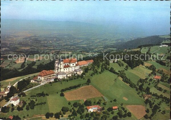 Sonntagberg Basilika Fliegeraufnahme
