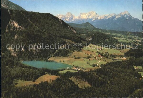 Gleinkersee Oberoesterreich Rossleiten Fliegeraufnahme