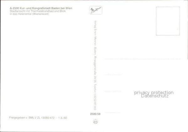 Baden Wien Thermalstrandbad Helenental – Bild 2