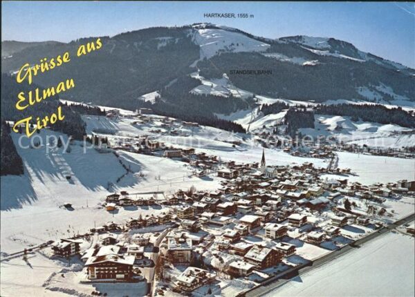 Ellmau Tirol Fliegeraufnahme