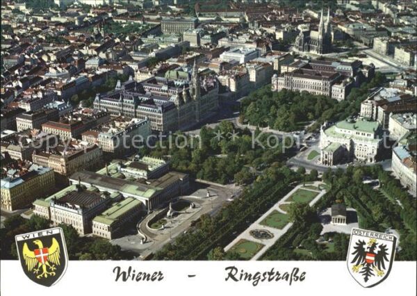Wien Ringstrasse Parlament Rathaus Universit