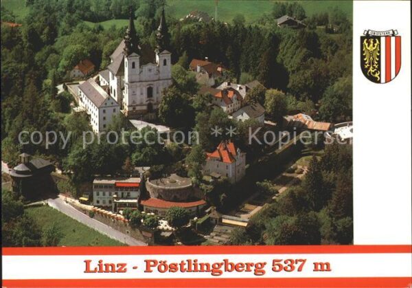 Linz Donau Wallfahrtsbasilika Pöstlingberg Flieger