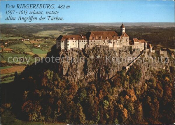 Riegersburg Feste Fliegeraufnahme