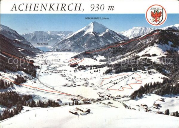 Achenkirch Seekarspitze Schigebiet Christlum Flieg