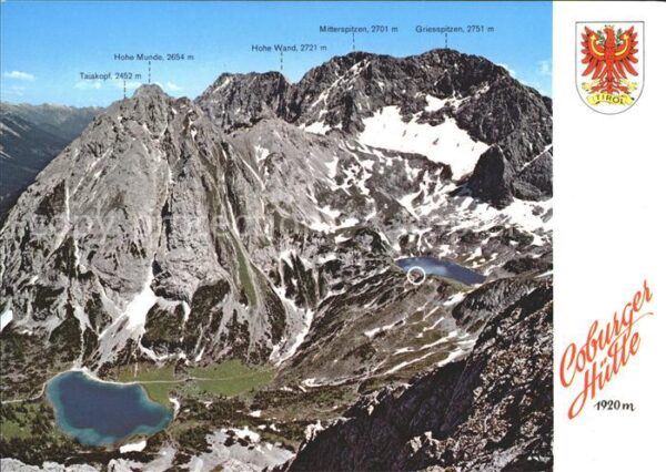 Coburgerhuette Seebensee Drachensee Griesspitzen Tayak