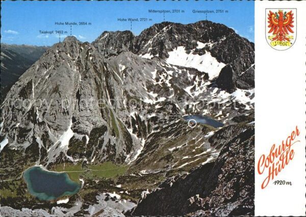 Coburgerhuette Seebensee Drachensee Griesspitzen Tayak