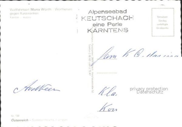 Maria Woerth Woerthersee Karawanken – Bild 2