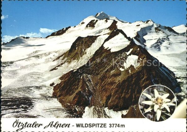 Wildspitze Mittelbergferner Taschachferner Flieger