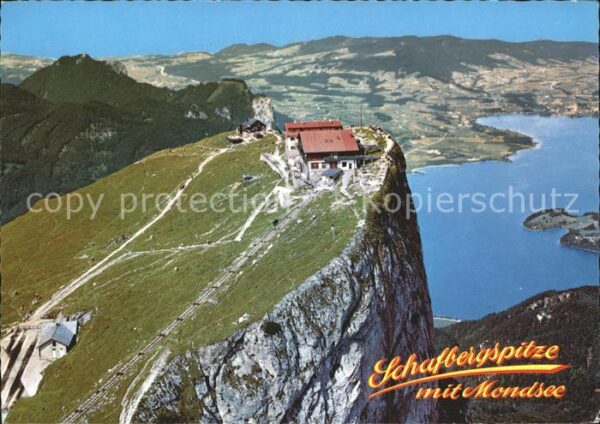 Schafberg-Spitze Mondsee Berghotel Bergbahnhof Fliegerau