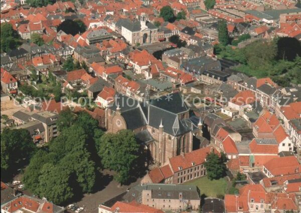 Harderwijk N. H. Kerk Fliegeraufnahme
