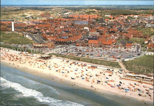 Egmond aan Zee Fliegeraufnahme