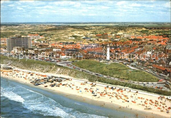 Egmond aan Zee Fliegeraufnahme