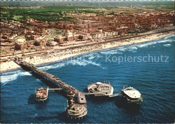 Scheveningen Fliegeraufnahme Pier Seebrücke