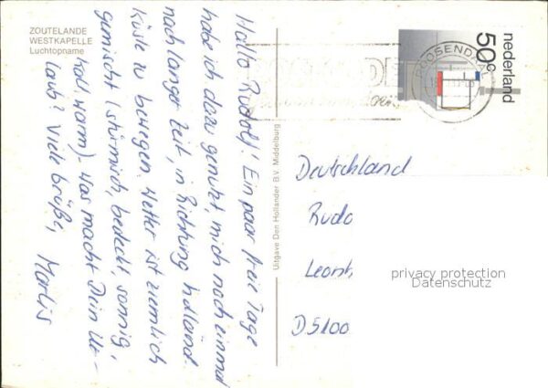 Zoutelande Westkapelle Fliegeraufnahme – Bild 2