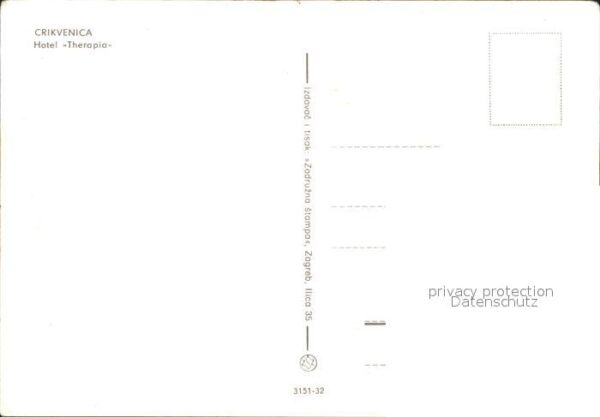 Crikvenica Kroatien Hotel Therapia – Bild 2