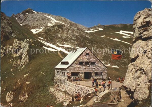 Liechtenstein  Pfälzerhütte Bettlerjoch
