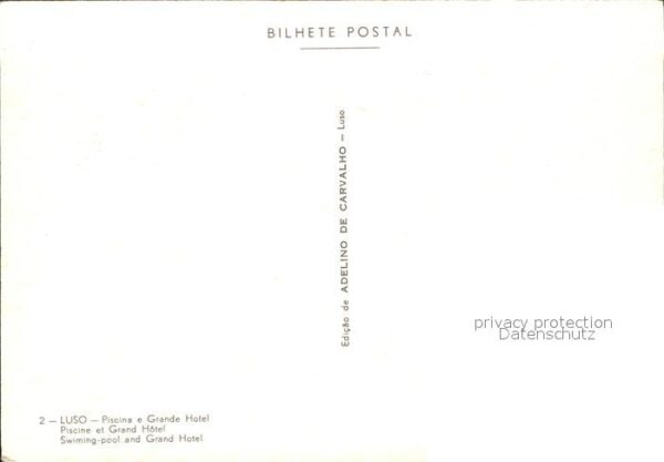Portugal Luso Grande Hotel Piscina – Bild 2